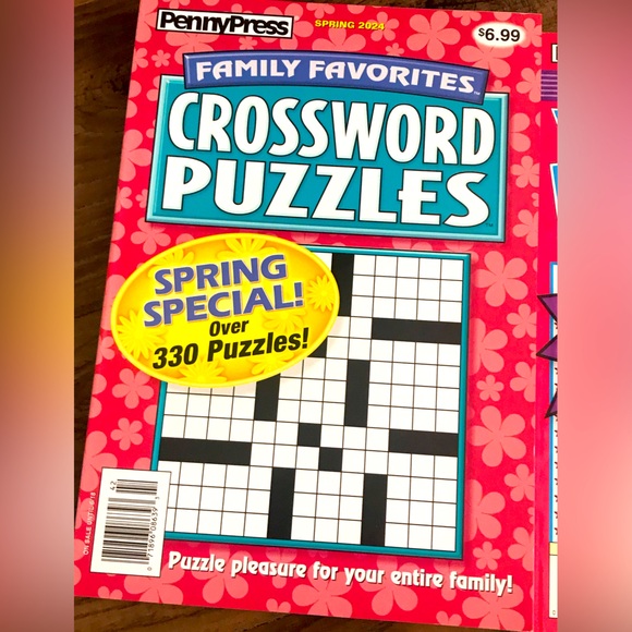 🌟🧩 PUZZLE LARGE WORD FIND 5 pack MAGAZINES crossword word search BRAIN FUN - Picture 5 of 5
